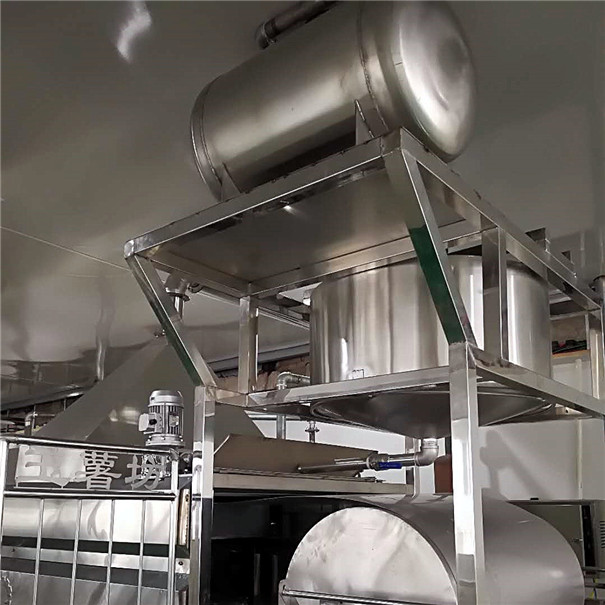 紅薯粉條加工機--上料攪拌部位 紅薯粉條加工機--上料攪拌部位